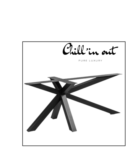 Spinpoot zwart | Model 788