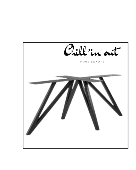 Spinpoot zwart | Model 614